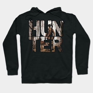 Hunter with Dog Hoodie